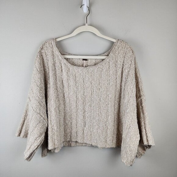Free People size XS Good Day cropped pullover sweater - Picture 3 of 11